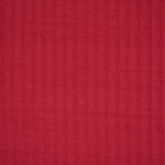 Red Ribbed Jersey 1m