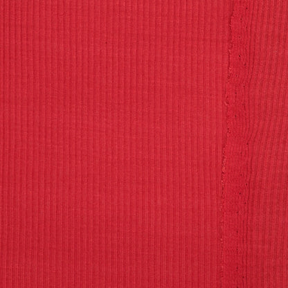 Red Ribbed Jersey 1m