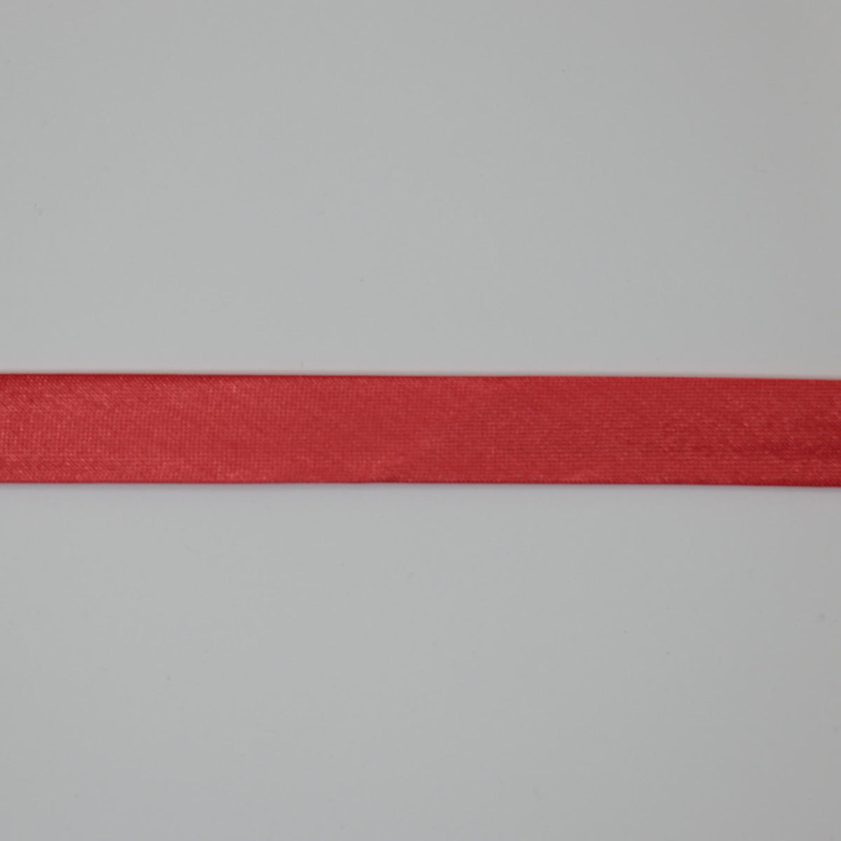 Red Satin Folded Bias-Binding per/metre
