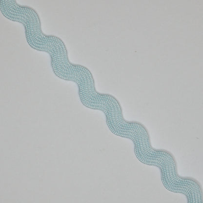 8mm Light Blue Ric-Rac Trim 3m