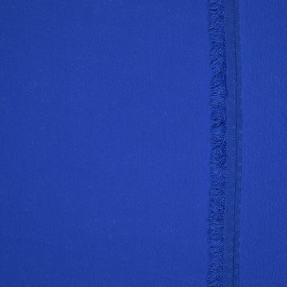 Royal Blue Marocain Crepe per/metre