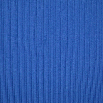 Royal Blue Ribbed Jersey 1m
