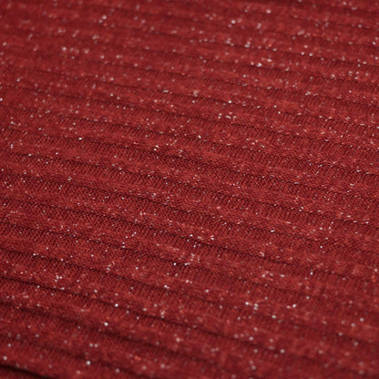 Close-up of red textured fabric