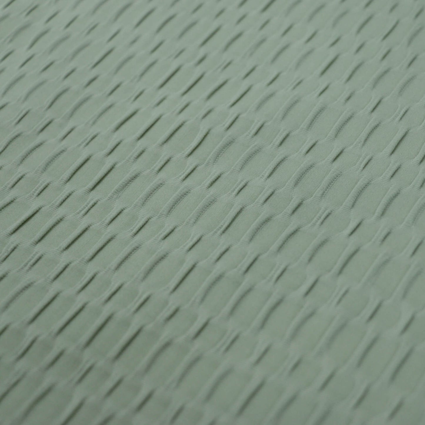 Sage Honeycomb Activewear Jersey per/metre