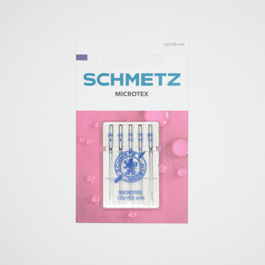 Schmetz Microtex Needles Size 60-80 5pk