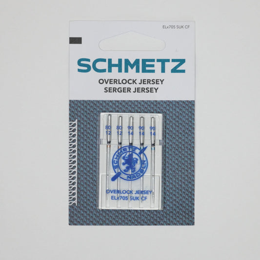 Schmetz Overlock Jersey (Sizes 80-90) Machine Needles 5pk