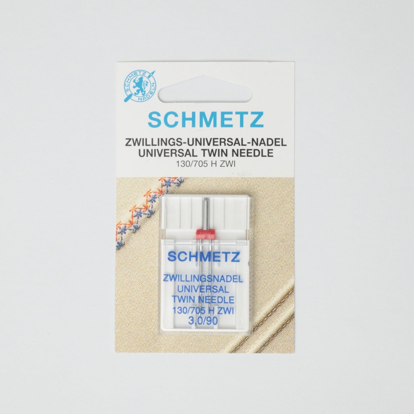 Schmetz Universal Twin Needle 3.0mm (Size 90) 1pk