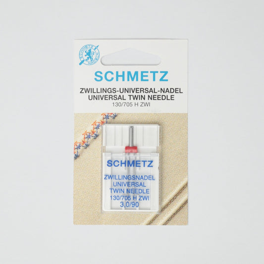 Schmetz Universal Twin Needle 3.0mm (Size 90) 1pk
