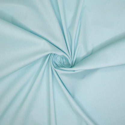 Sky Blue Woven Polyester per/metre