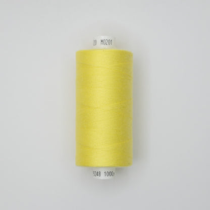 Soft Yellow (M0201) 120s Moon Thread 1000yds