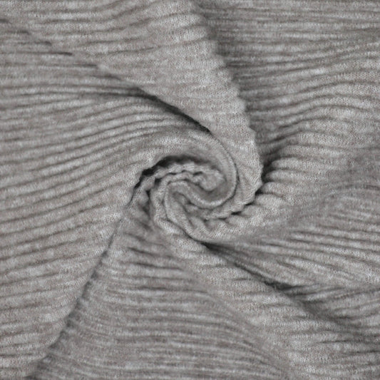 Stone Melange Plisse Jersey 1m
