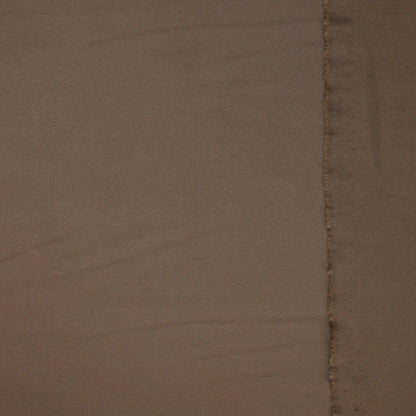 Tan Cotton Blend Ponte Roma per/metre