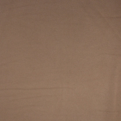 Tan Cotton Blend Ponte Roma per/metre