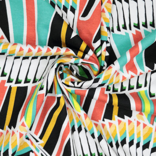 Tribal Viscose Jersey 1m