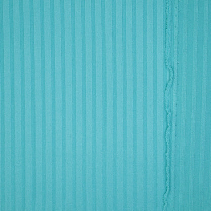 Turquoise Ribbed Jersey 1m