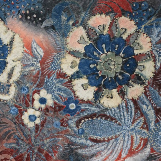 Twilight Floral Jacquard Knit per/metre