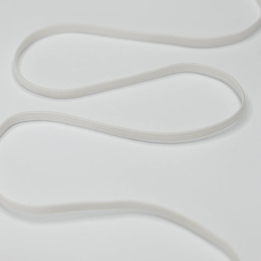 White 4-Cord Elastic 5m