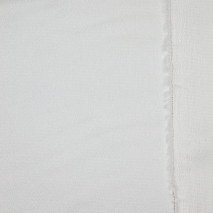 White Satin Bubble Crepe per/metre