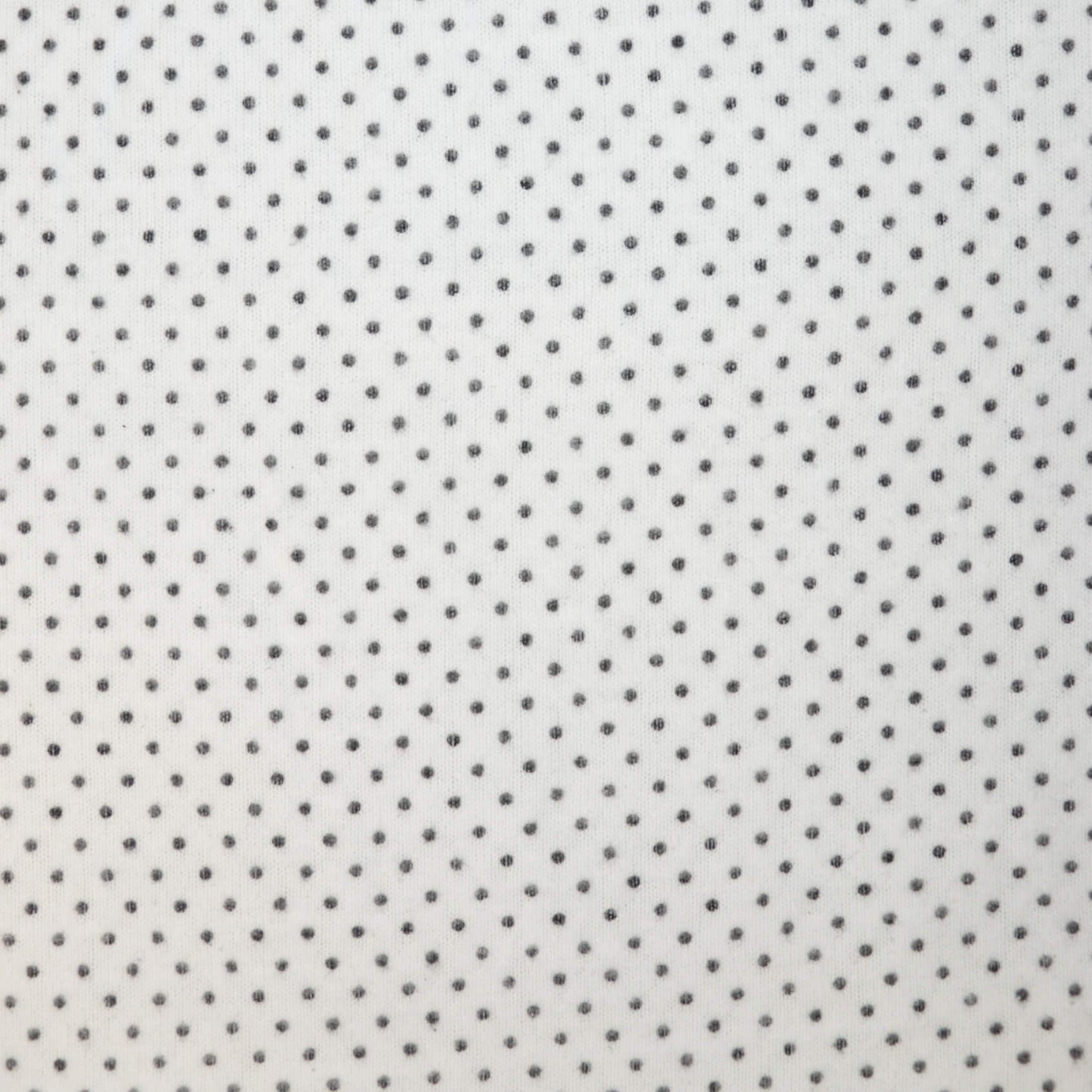 White Spot Cotton Knit Jersey per/metre