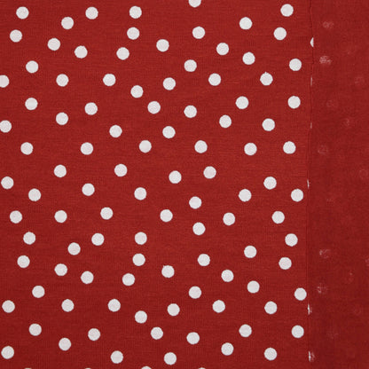 White Spot Rust Red Jersey 1m