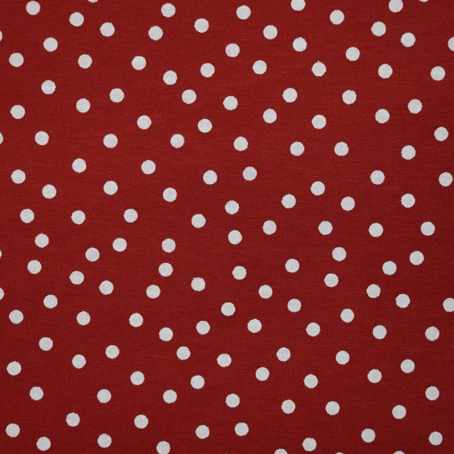 White Spot Rust Red Jersey 1m