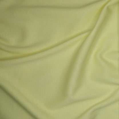 Yellow Cotton Interlock Jersey 1m