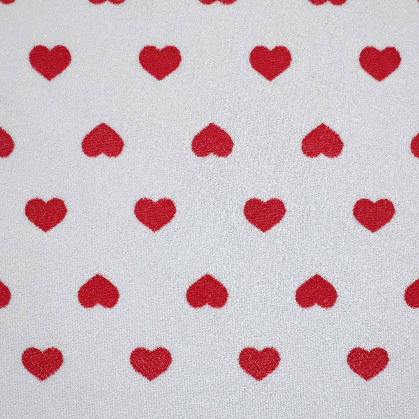 Red Heart White Valentino Crepe 1m