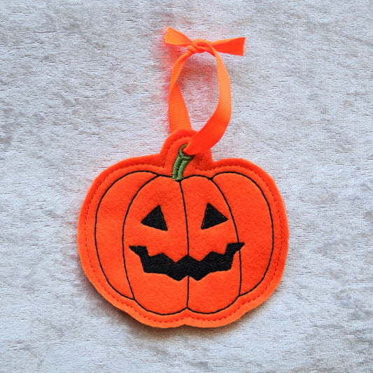 Pumpkin Hanging Decoration Digital Embroidery File