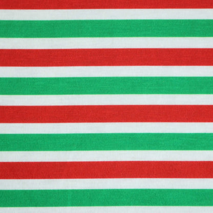 Red Green Stripe Jersey 1m
